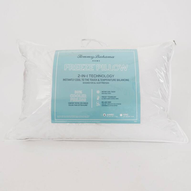 Tommy Bahama Freeze Diamond Pattern LiquiLoft Ultimate Cooling Pillow