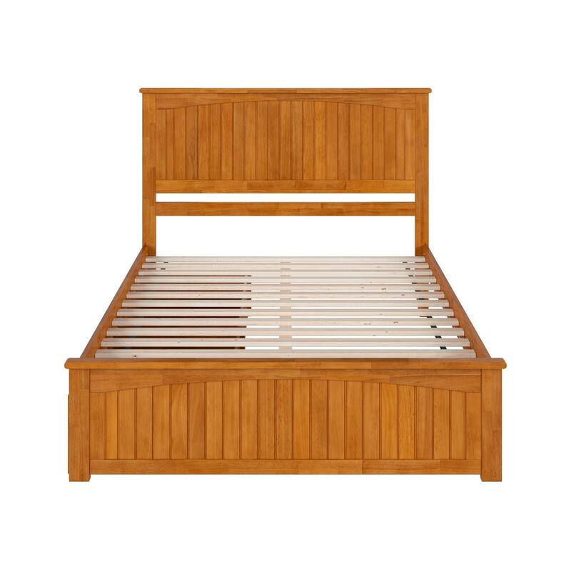 AFI Nantucket Platform Bed with Matching Footboard & Storage Drawers