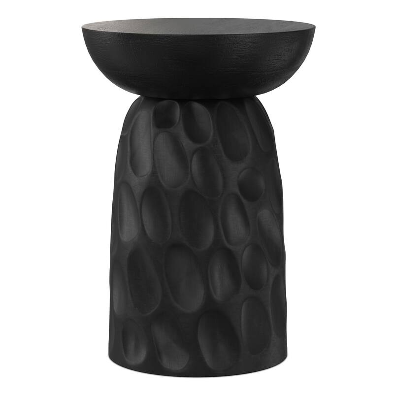 WYNDENHALL Willis 13" Wide Solid Wood Contemporary Accent Table & Fully Assembled - 12.6" D x 12.6" W x 17.7" H