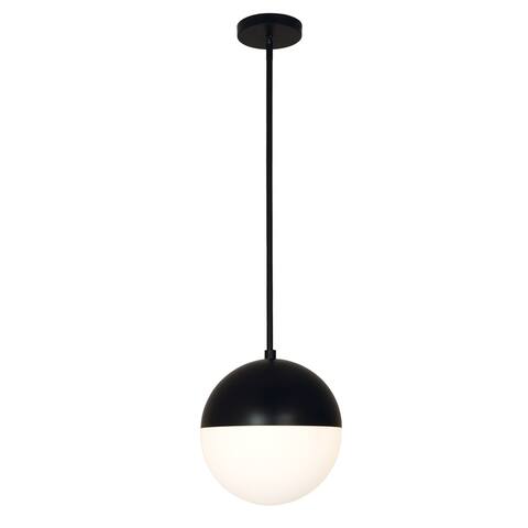 EVOLV Fusion Ion 10-inch Pendant with Opal Glass