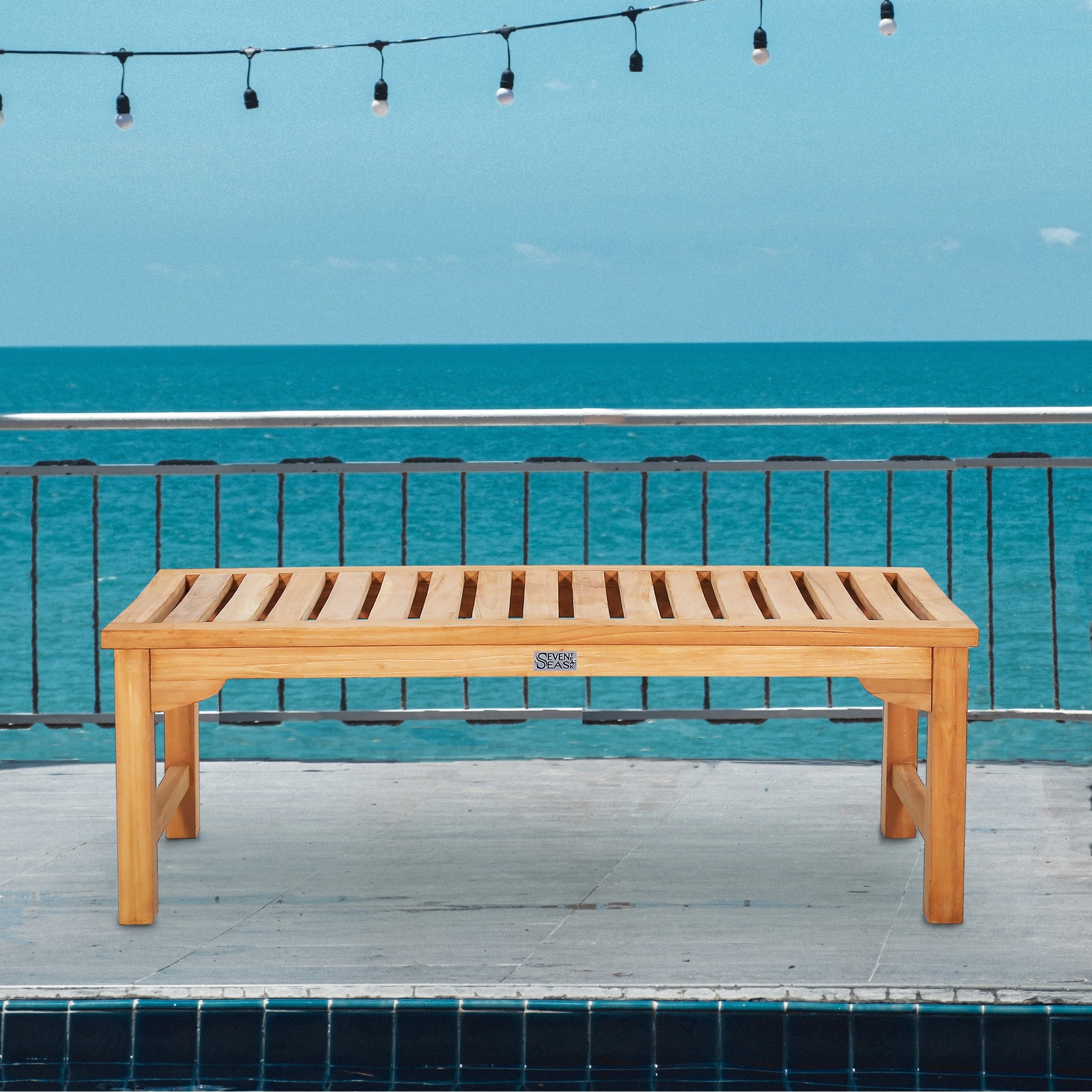 Seven seas teak clearance bench
