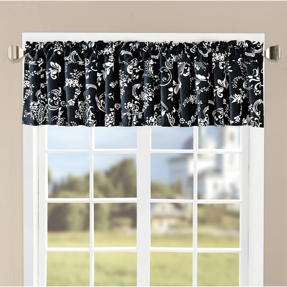 Serenta Printed LA Boheme Valance - 60" x 18"