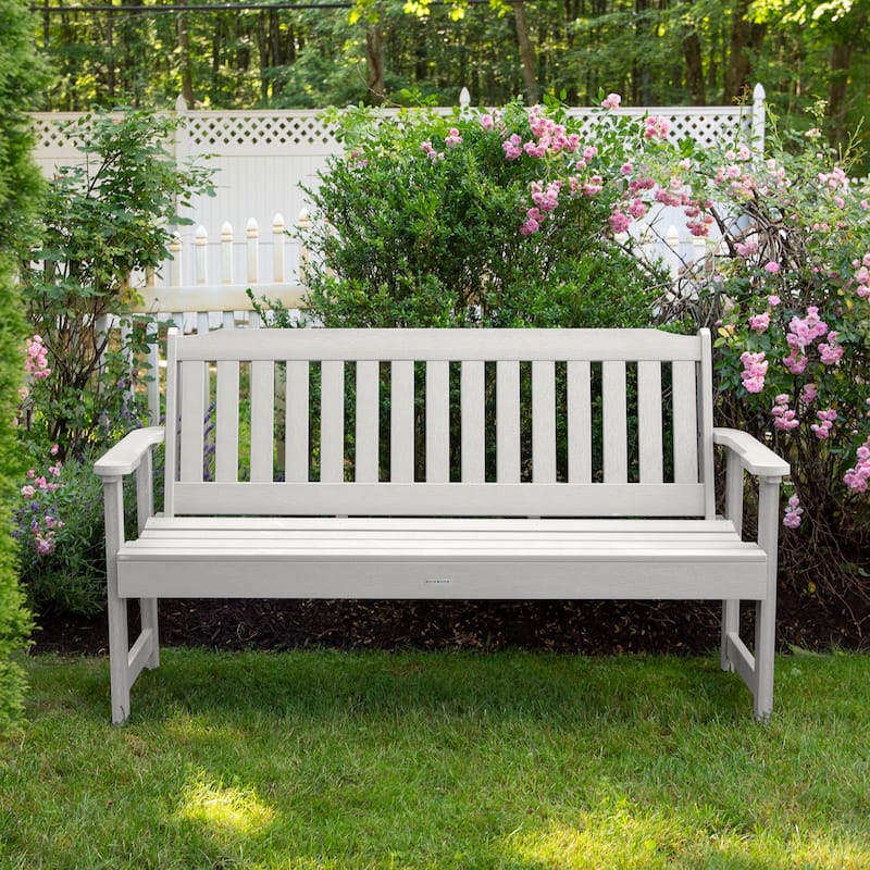 HIGHWOOD Lehigh 5-foot Eco-friendly Synthetic Wood Garden Bench
