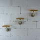 preview thumbnail 6 of 16, Furniture Pipeline Ames 3-piece Industrial Decorative Wall Shelf Set