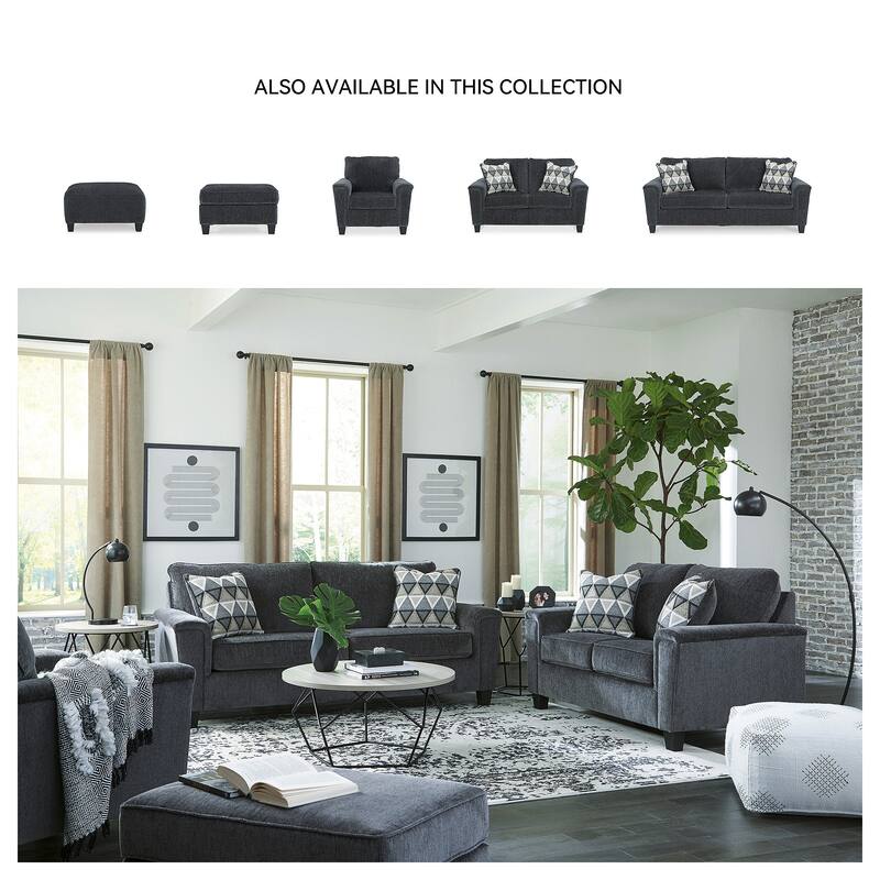 Signature Design by Ashley Abinger Sofa - 89" W x 38" D x 39" H