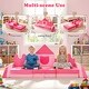 preview thumbnail 7 of 8, Gymax 14 Piece Kids Play Couch Modular Foam Climbing Blocks for Kids
