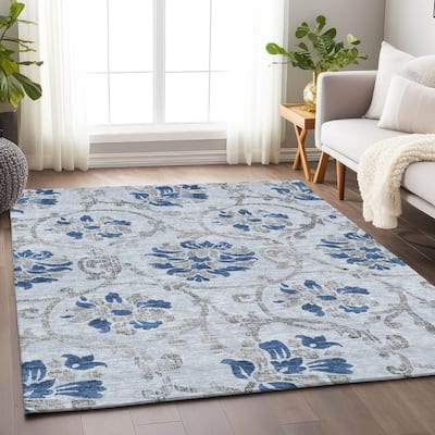 Premium Washable Super Soft Persian Floral Mayfield Rug