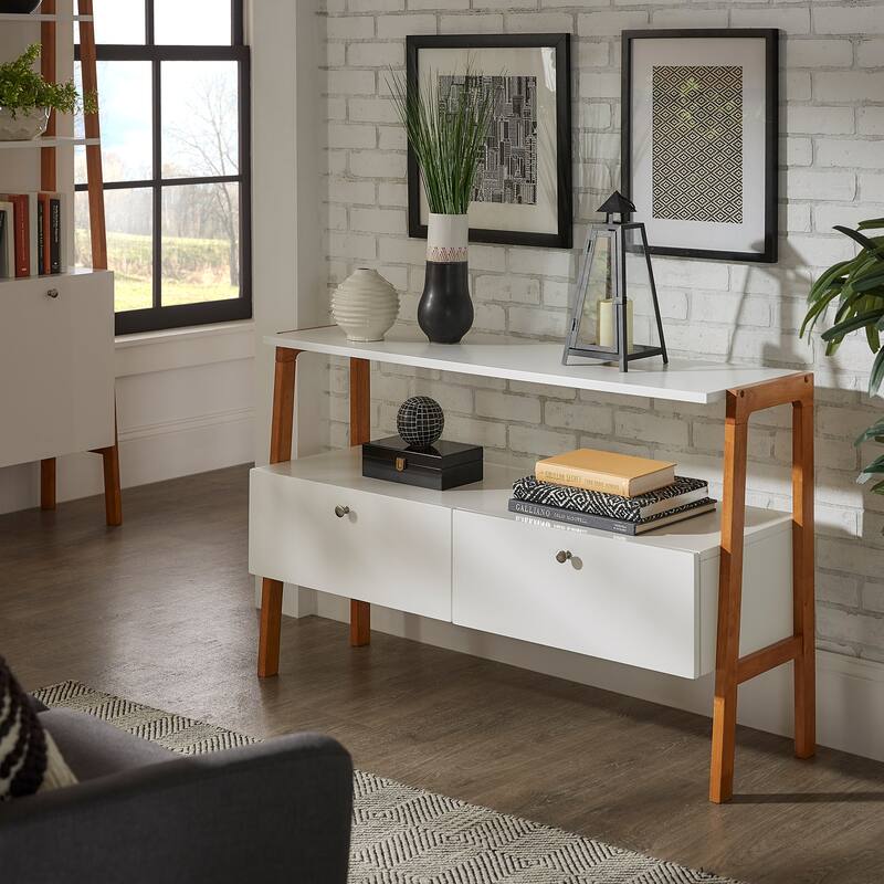 Lyvia TV Stand for TVs up to 47" with Drawers by iNSPIRE Q Modern