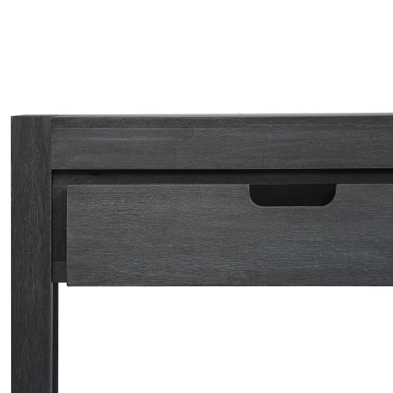 Elegant Acacia Wood Veneer Console Table