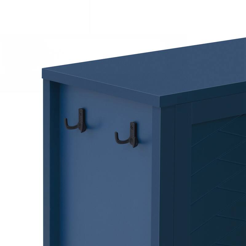 Modern Cabinet with Double Hooks,Suitable for Living Room, Hallway, Dining,Office