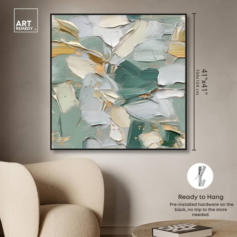 Fractured Forest Layered Canvas by Art Remedy