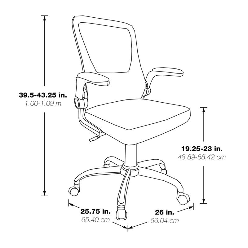 Black Mesh Managers Chair