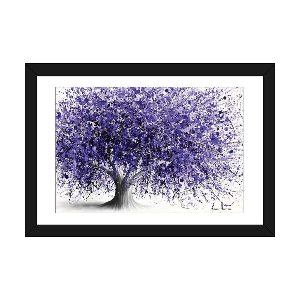 iCanvas "Very Peri Tree" by Ashvin Harrison