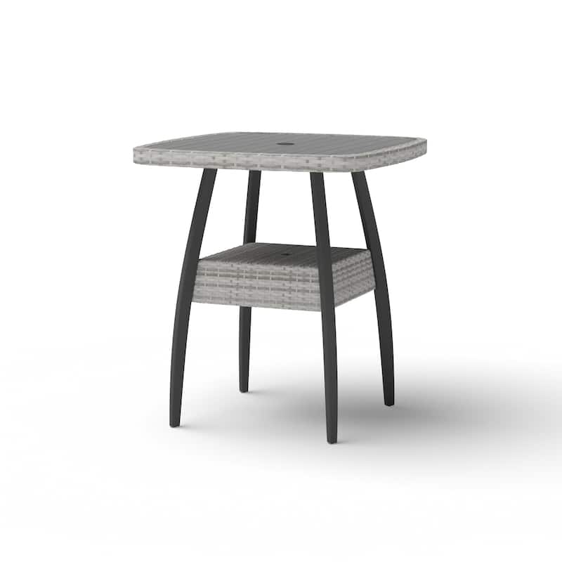 Cannes 5 Piece Sunbrella Outdoor Patio Barstool Set