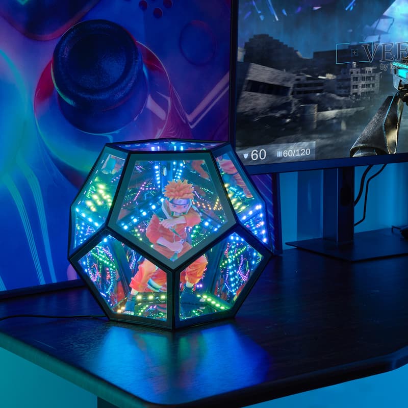 Large Infinity Dodecahedron Gaming Light - 11.5 inch