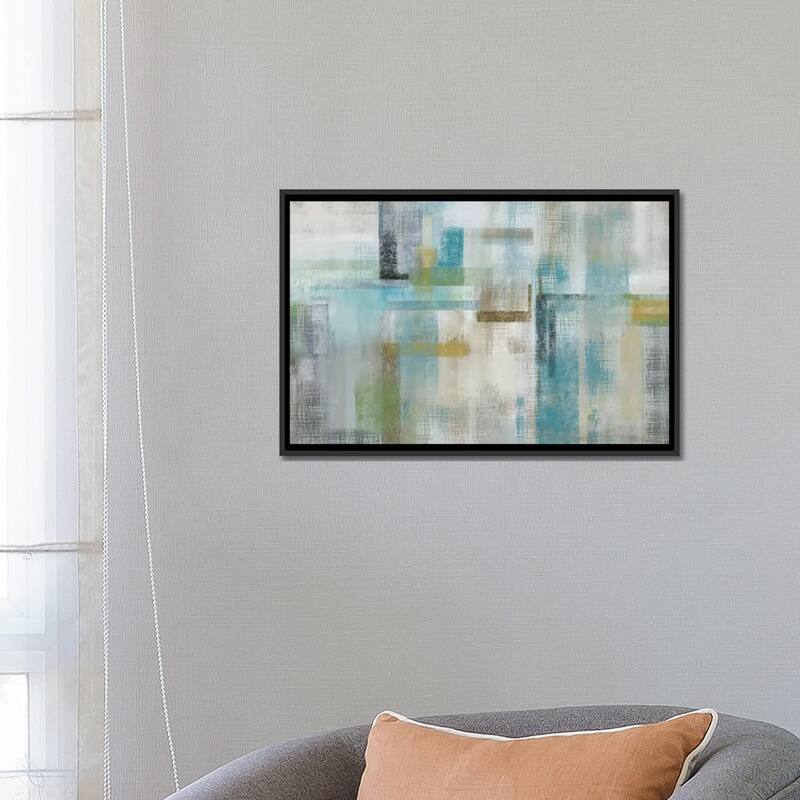 iCanvas "Bits and Pieces" by Nan Framed
