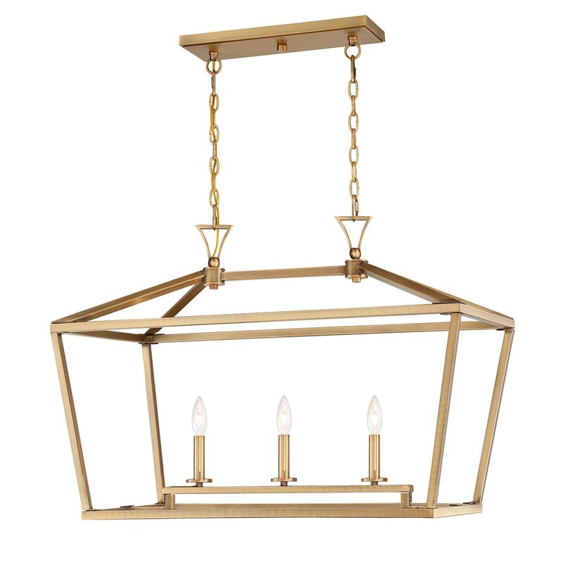 Savoy House 1-423-3 Townsend 3 Light 32" Wide Linear Taper Candle