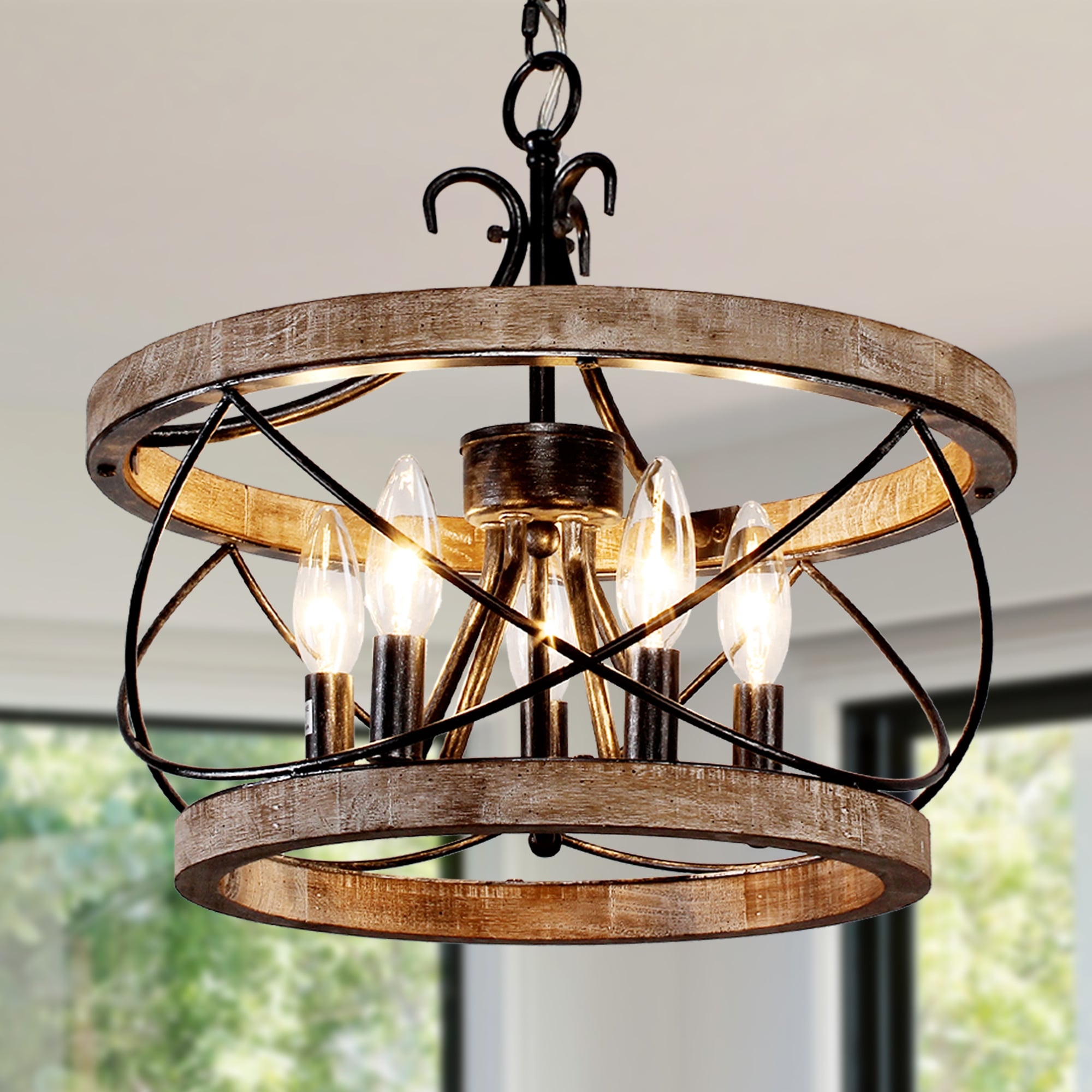 Kitchen store chandelier farmhouse