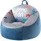 preview thumbnail 21 of 38, Heritage Kids Squishy Character Bean Bag Chair for Kids Grey
