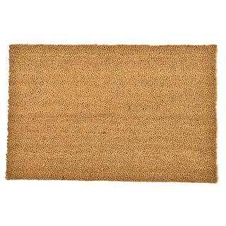 17x60 inch Natural Coco Coir Welcome Mat, Large Oversized Door Mat, Long  Entryway Rug with Non-Slip Rubber Backing, Narrow Outdoor Mat for Home