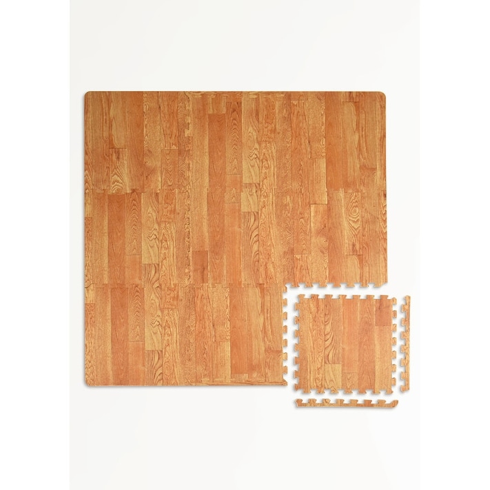 FloorPops Vineyard Crate Interlocking Floor Tiles 9 Tiles/9 sq. ft.