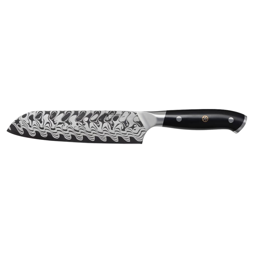 Henckels Compass Damascus 7-inch Santoku Knife