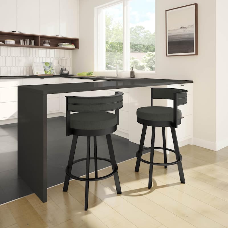 Amisco Browser Swivel Bar Stool