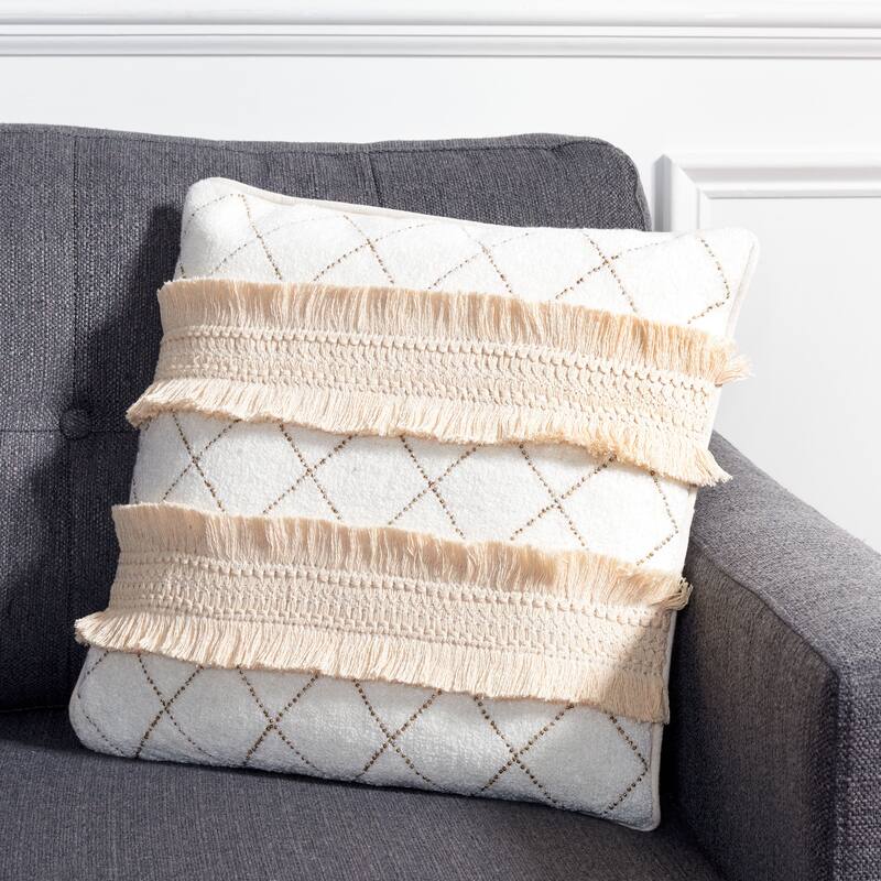 SAFAVIEH Spinnaker Knit Decorative Pillow