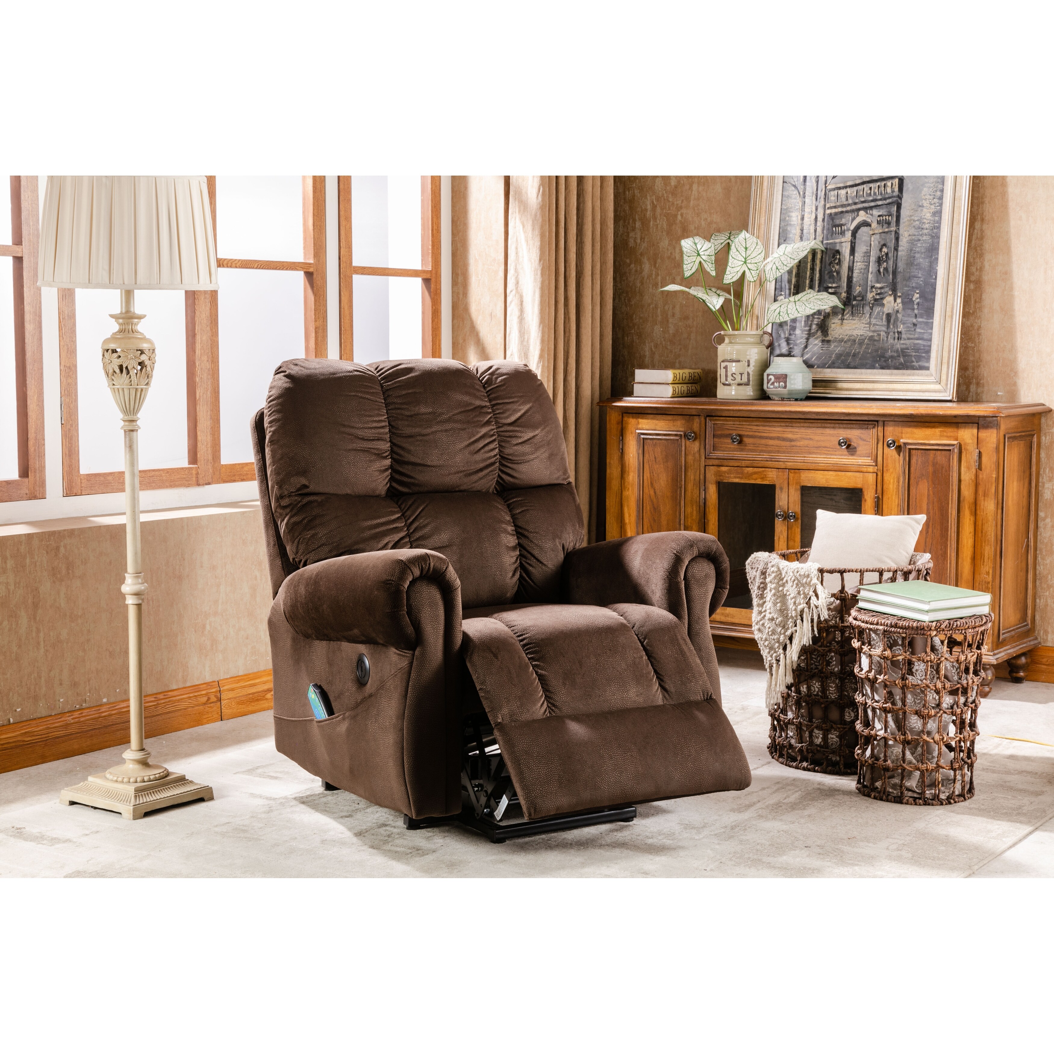 Lawson swivel recliner with massage and heat discount