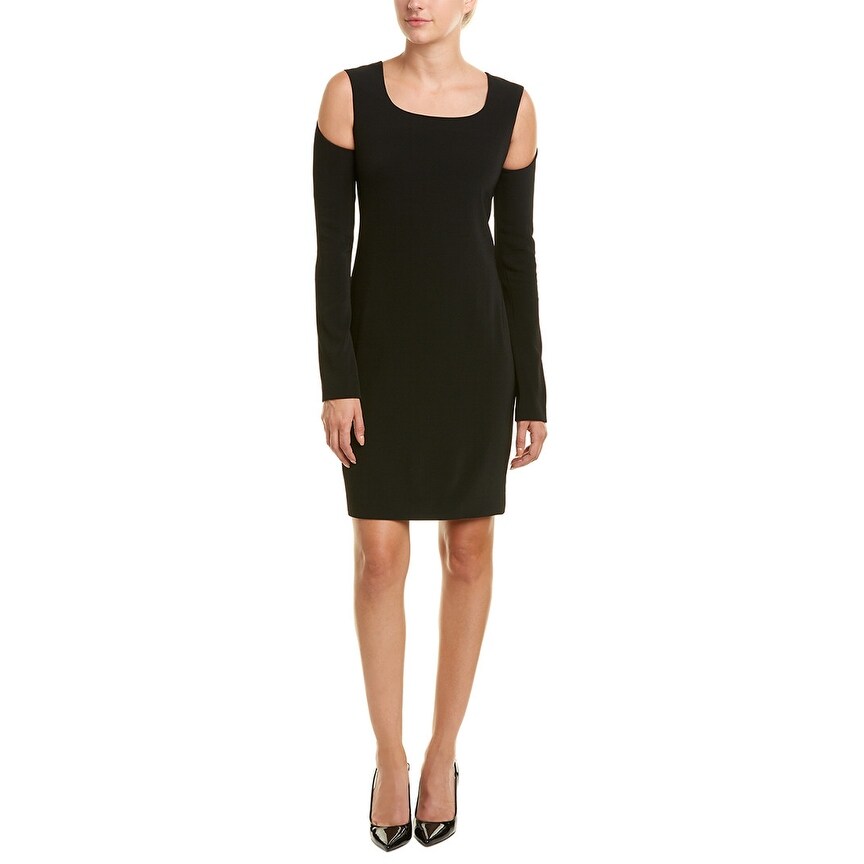 cold shoulder shift dress