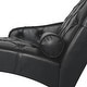 preview thumbnail 5 of 27, Chaise Lounge Arm Chair with Pillow and Wood Legs,Accent Soft Chair with Tufted Back and Arm,Upholstered Chaise Couch Chair