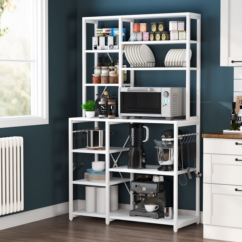 Small white bakers rack outlet