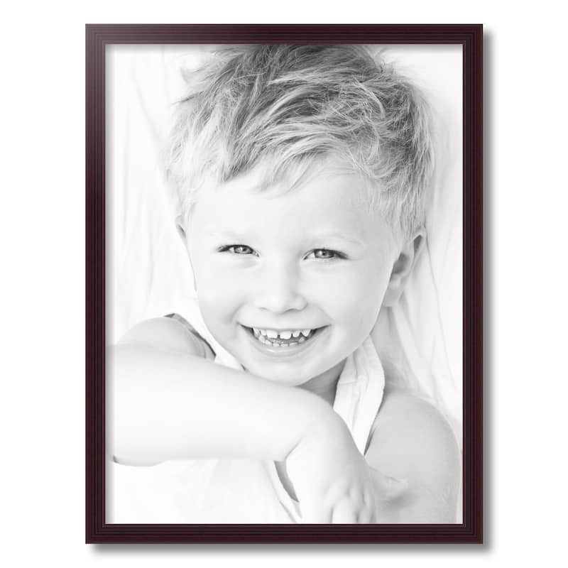 ArtToFrames Classic Waves 18x24 Inch Picture Frame, 1.00 Inch Wood Poster Frame Available in Multiple Colors (60823-18x24)