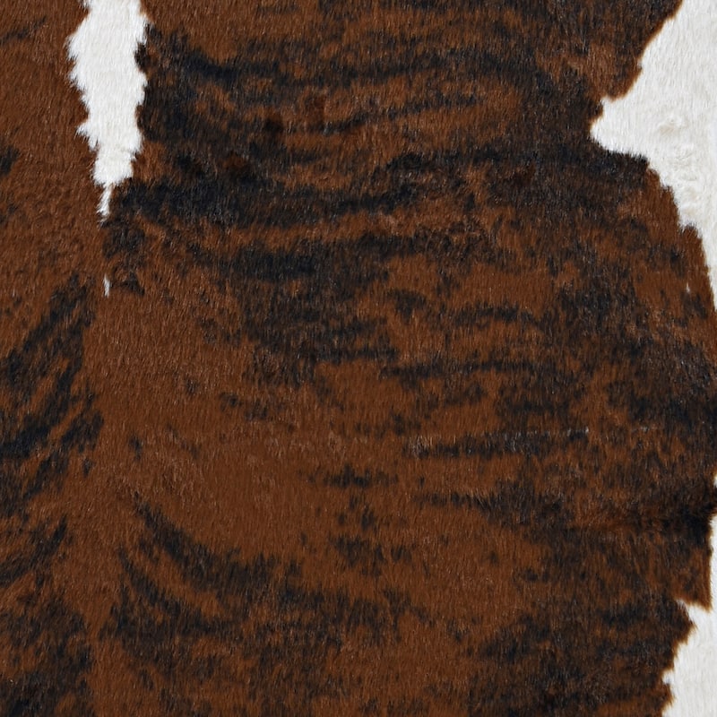 Faux Cowhide Area Rug - 5' x 6'6"