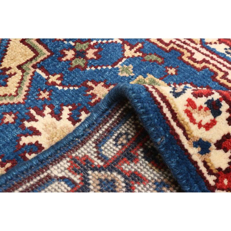 ECARPETGALLERY Hand-knotted Serapi Heritage Navy Wool Rug - 2'6 x 8'0