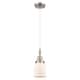 Option Matte White Shade / Brushed Satin Nickel