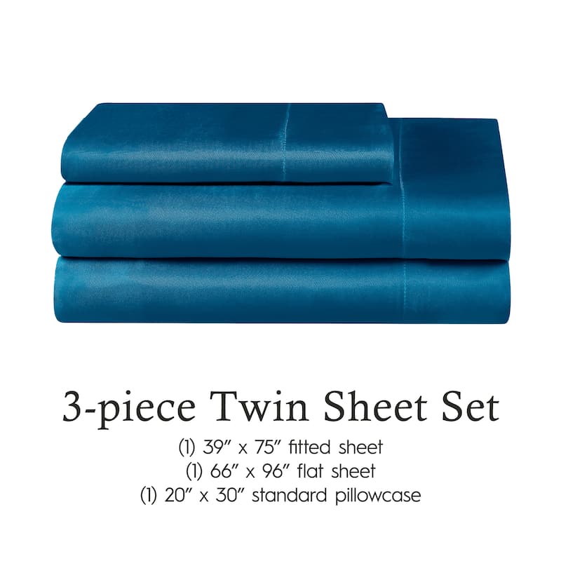 Juliette LeBlanc New York Silky Satin Sheet Sets
