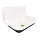 Option White / Brushed Brass