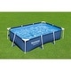 preview thumbnail 6 of 21, Bestway Steel Pro 8.5'x67"x24" Rectangular Above Ground Outdoor Swimming Pool