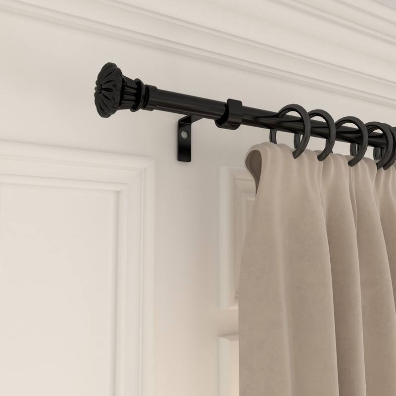 Acroma Stylish Classic Adjustable Curtain Rod - 84 to 120 inches