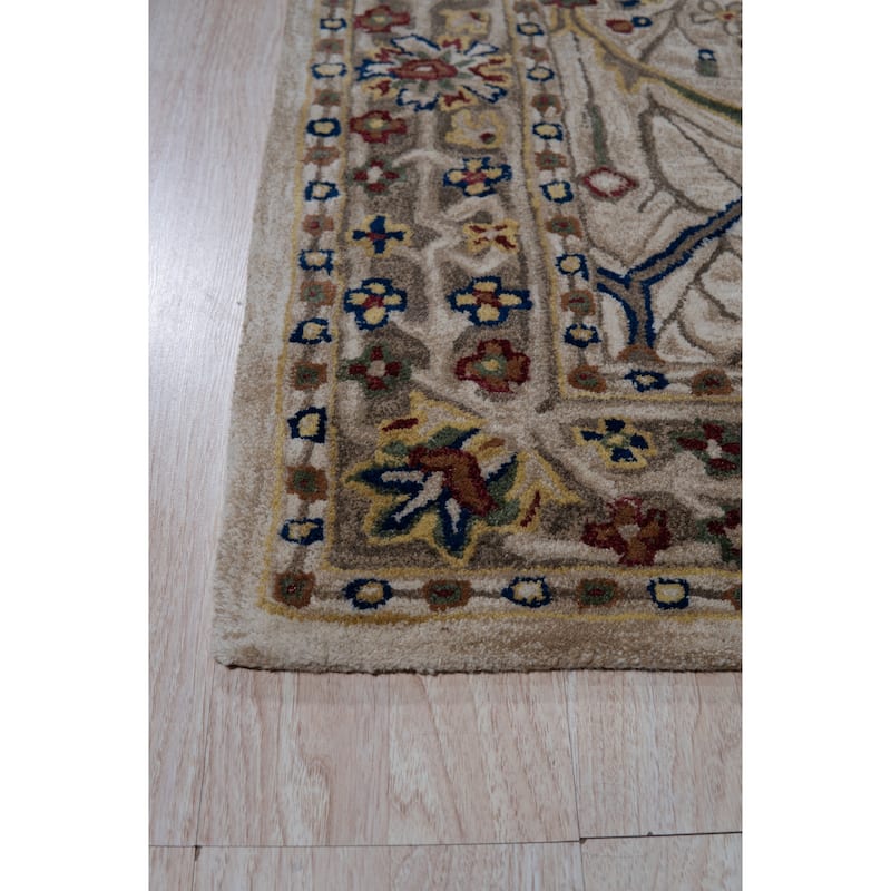 EORC Area Rug for Bedroom and Home Décor - Handmade Wool Rug Provides