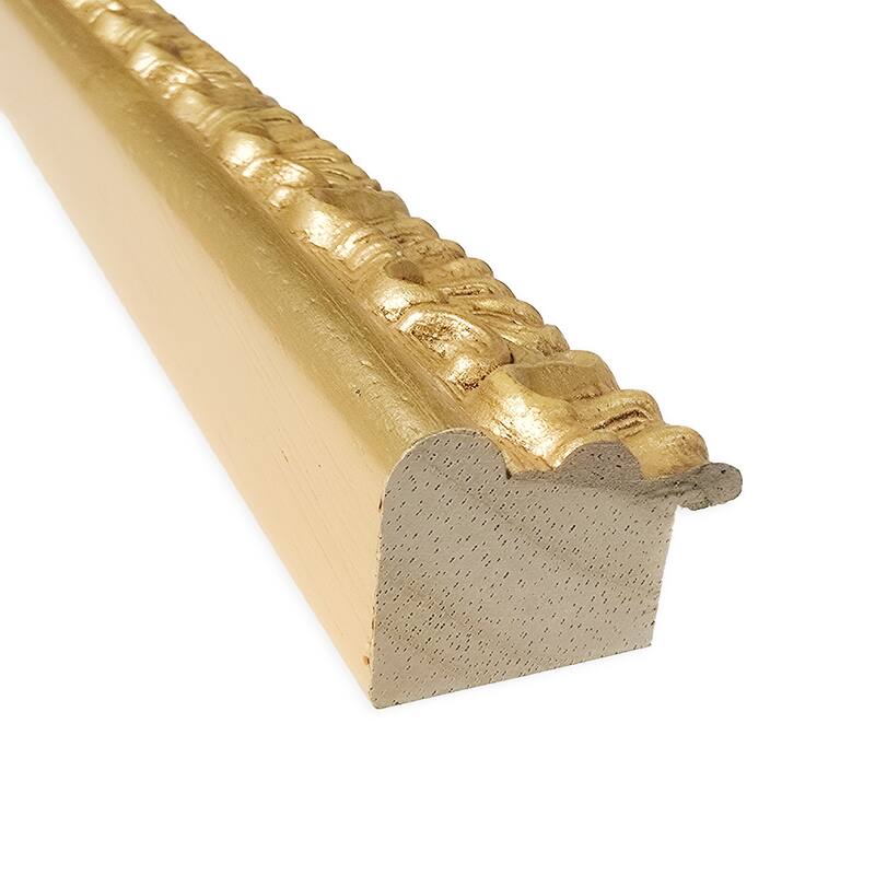 Bethany Gold Wood Framed Cork Board - Bulletin Board, Organization Board, Pin Board