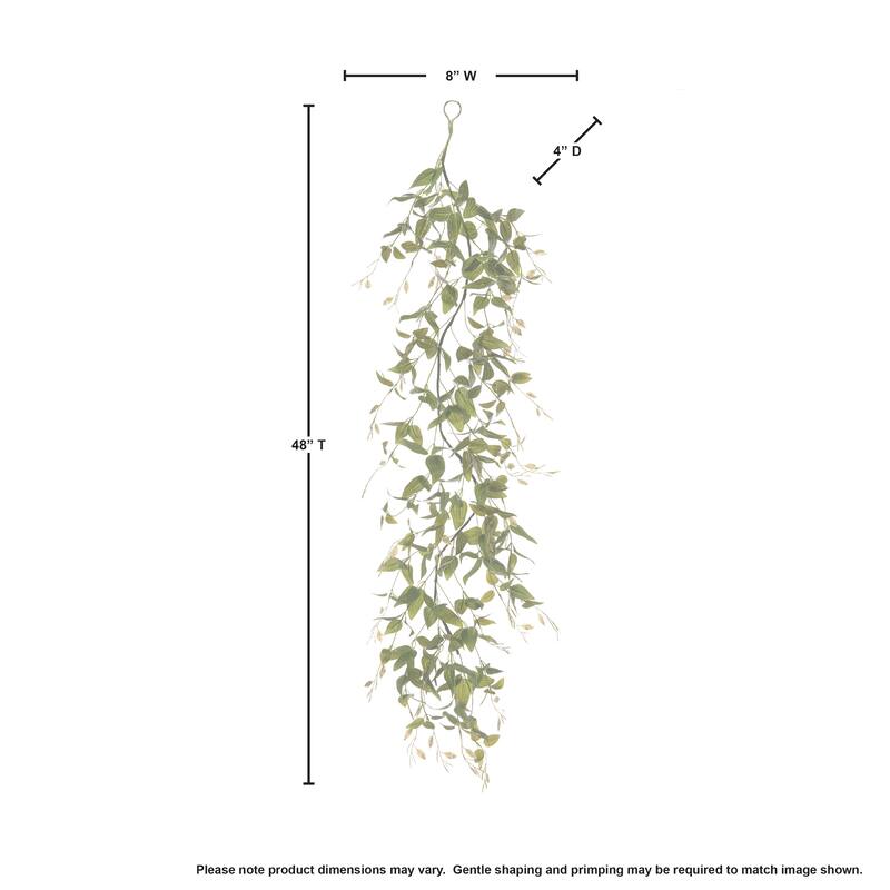 Natural Touch Tradescantia Garland 48"