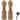 Peugeot Paris Classic Collection Antique Salt & Pepper Mill Natural - With Wooden Spice Scoop (8-3/4 Inches)