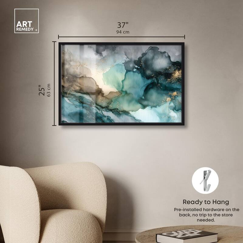 Veiled Inlet Shadowbox by Art Remedy