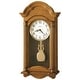 preview thumbnail 1 of 0, Howard Miller Amanda Grandfather Clock Style Chiming Wall Clock with Pendulum, Vintage, Old World, Classic Design