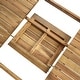 preview thumbnail 7 of 14, Wilson Outdoor Wood Expandable Rectangle Dining Set by Christopher Knight Home