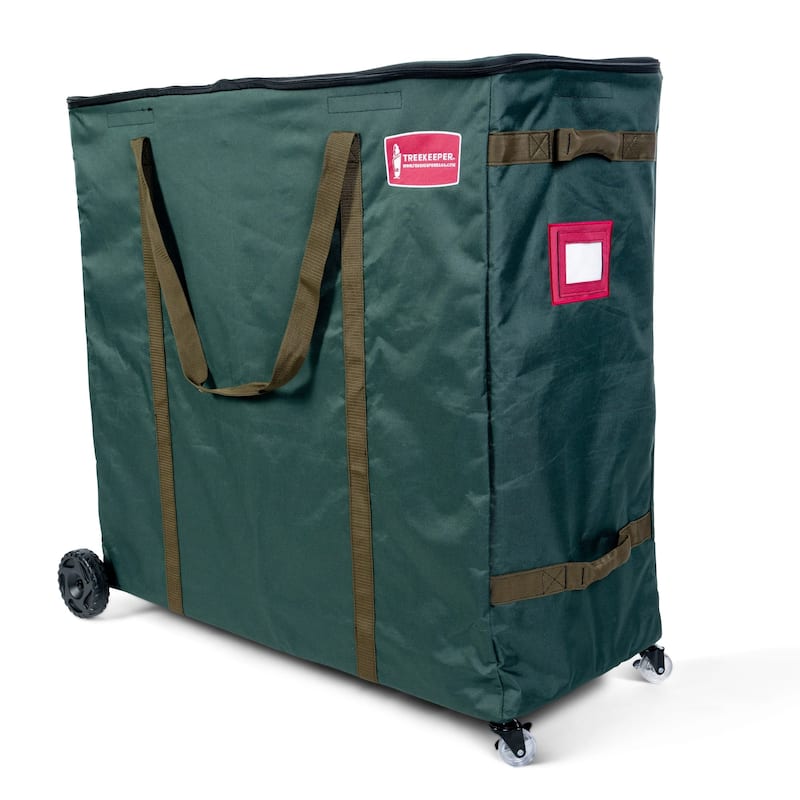 Rolling Multi Use Christmas Decoration Storage Bag with Wheels