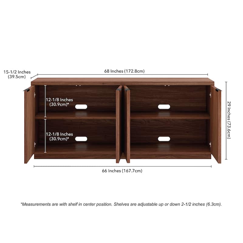 Mansfield 68" Wide Rectangular Buffet Table