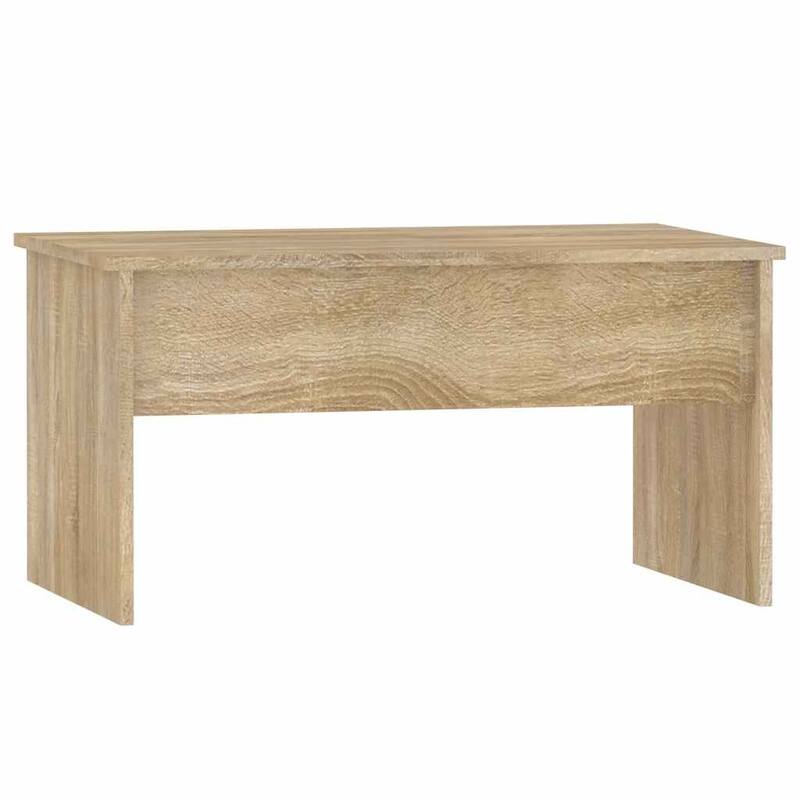 vidaXL Coffee Table Lift Top End Table Accent Side Sofa Table Engineered Wood - 31.5" x 19.9" x 16.3"